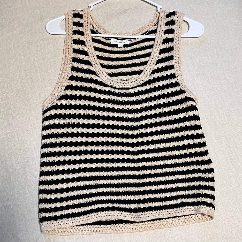 Striped Knit Tank
